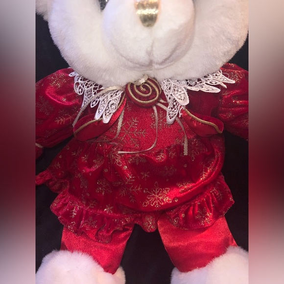 Dan Dee 2002 Keepsake Memories Bear Limited Edition Red Female Christmas Bear - Picture 4 of 13